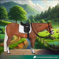 Horse Color:Silver Bay Sabino Rabicano 