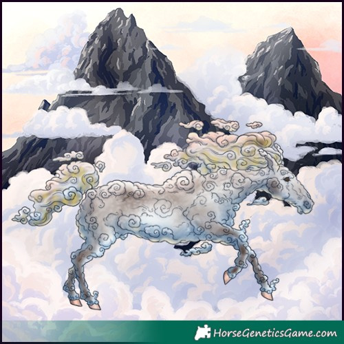 Horse Color:Gray Painted Chestnut 