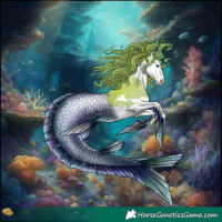 Horse Color:Watercolor Liver Chestnut Splash 