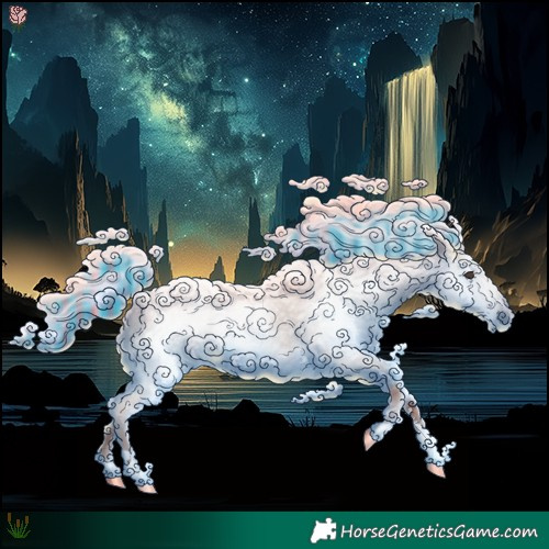 Horse Color:Gray Painted Chestnut