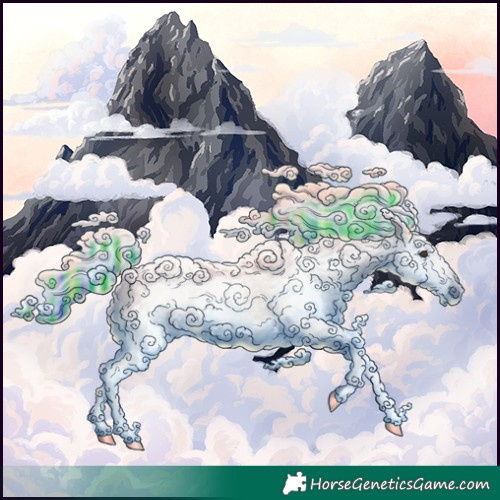 Horse Color:Gray Painted Red Dun Splash 