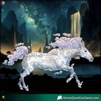 Horse Color:Gray Painted Bay 