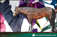 Horse Color:Brown Ice 