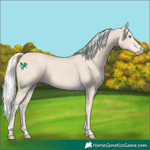 Horse Color:Silver Smoky Creme 