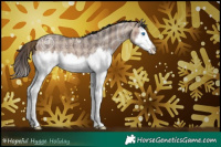 Horse Color:Plaid  Brown Ice Dun Splash 