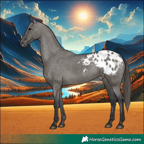 Horse Color:Grullo Blanket 