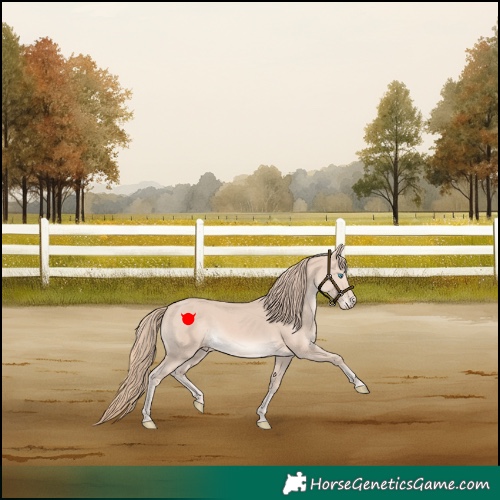 Horse Color:Perlino 