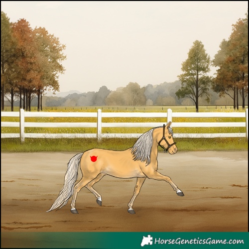 Horse Color:Palomino Appaloosa 