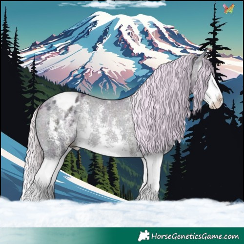 Horse Color:Watercolor Midnight Silver Blue Onyx Ice Sabino Splash Appaloosa Rabicano 