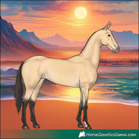 Horse Color:Buckskin 