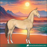 Horse Color:Amber Cream Champagne 