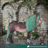 Horse Color:Painted White Spotted Silver Buckskin Tobiano
