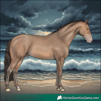 Horse Color:Sable Champagne 