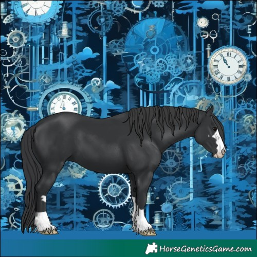 Horse Color:Black 