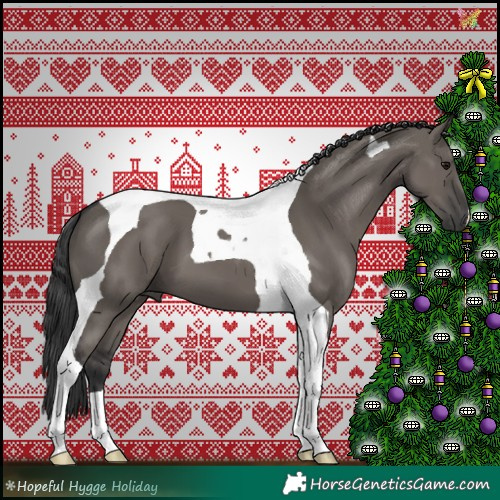 Horse Color:Grullo Tobiano 