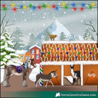 Horse Color:Liver Chestnut Mushroom Tobiano