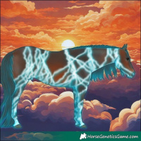 Horse Color:Thunderstruck Brown 