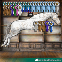 Horse Color:White Spotted Silver Smoky Grullo Tobiano Blanket  and Smoky Grullo Tobiano Blanket 