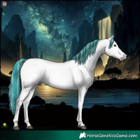 Horse Color:Gray Painted Chestnut
