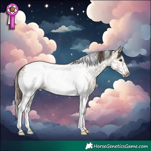 Horse Color:Brown Dun Sabino Tobiano Frame Appaloosa Brindle 