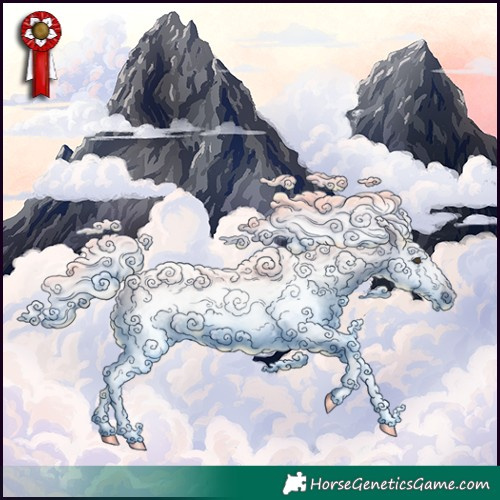 Horse Color:White Spotted Silver Bay Dun Tobiano Appaloosa Brindle 