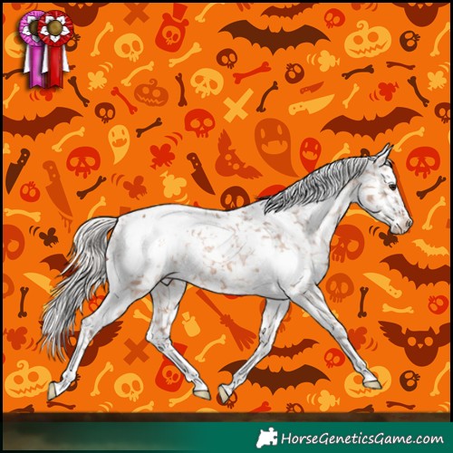 Horse Color:White Spotted Silver Brown Dun Appaloosa Brindle 