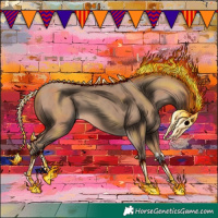 Horse Color:Sable Champagne