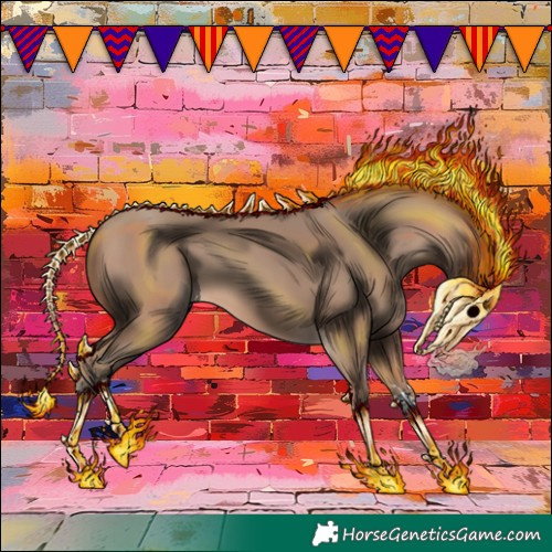 Horse Color:Sable Champagne 