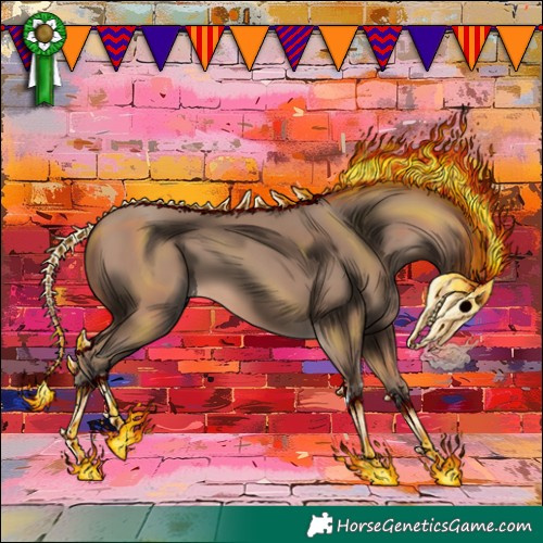 Horse Color:Sable Champagne 