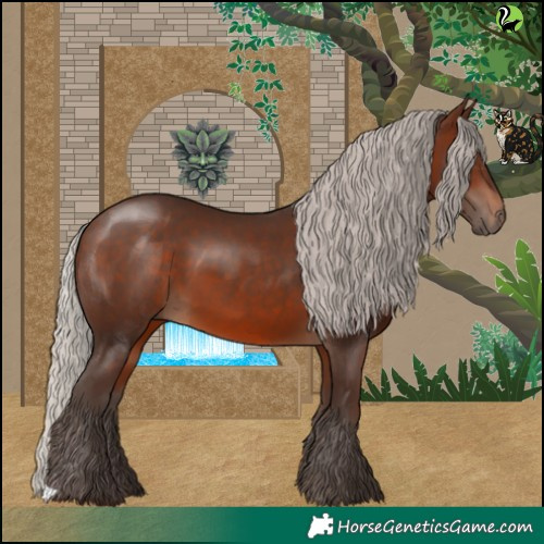 Horse Color:Silver Brown 