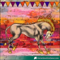 Horse Color:Amber Champagne 