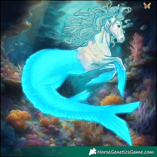 Horse Color:Thunderstruck Palomino Ice Pearl Onyx Sabino Tobiano 