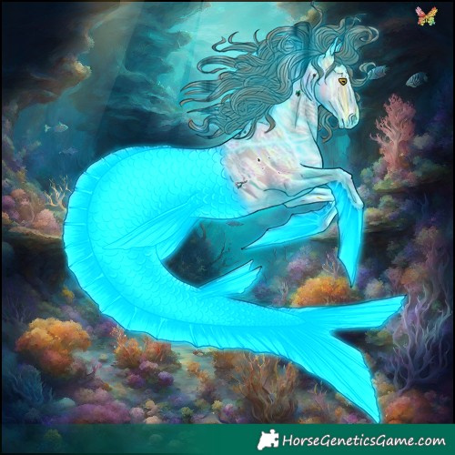 Horse Color:Thunderstruck White Spotted Red Dun Ice 