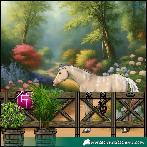 Horse Color:Silver Buckskin Dun 