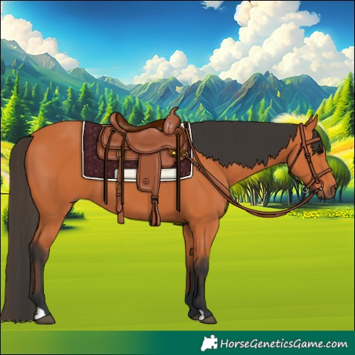 Horse Color:Bay 
