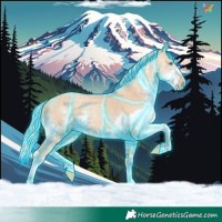 Horse Color:Thunderstruck Gold Champagne Splash 