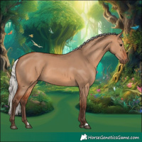 Horse Color:Silver Bay Dun