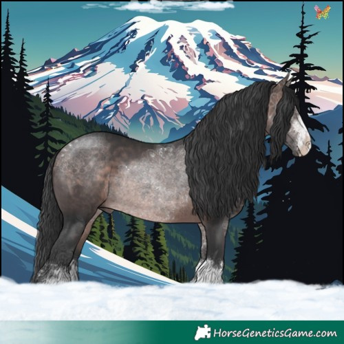 Horse Color:Platinum Brown 