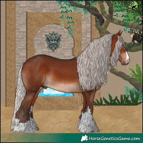 Horse Color:Silver Brown 