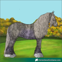 Horse Color:Watercolor Chestnut Ice 