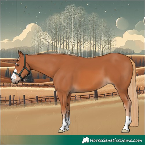 Horse Color:Chestnut 