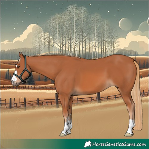 Horse Color:Chestnut 