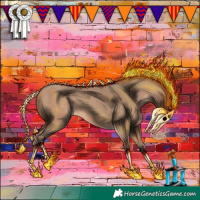 Horse Color:Sable Champagne 