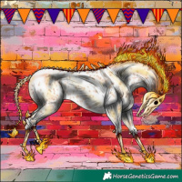 Horse Color:Amber Champagne Tobiano Appaloosa 