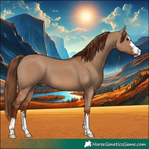 Horse Color:Red Dun 