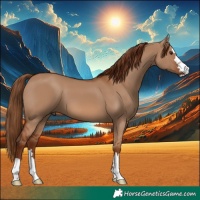 Horse Color:Red Dun 