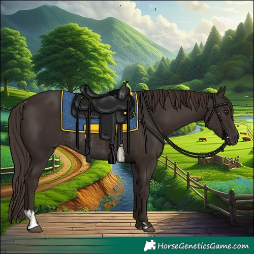 Horse Color:Liver Chestnut and Liver Chestnut Rabicano