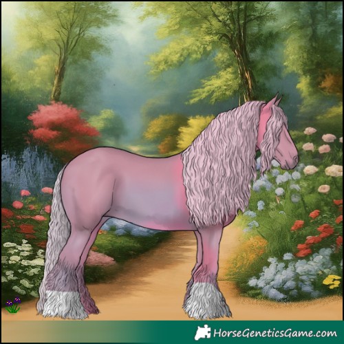 Horse Color:Watercolor Chestnut 