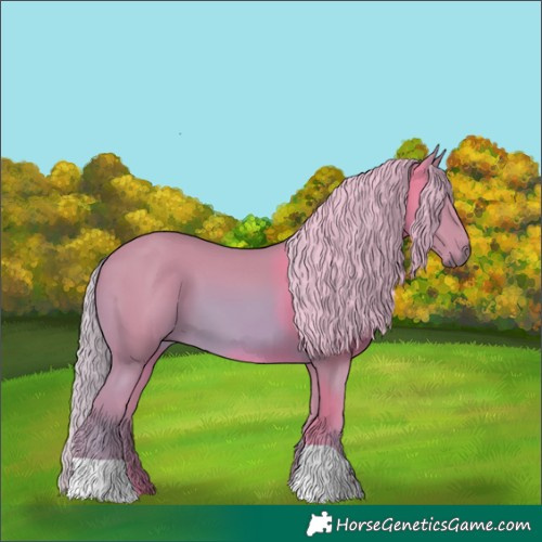 Horse Color:Watercolor Chestnut 