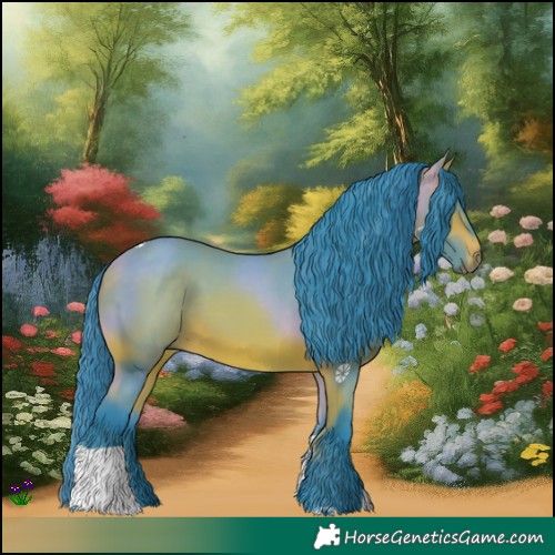 Horse Color:Watercolor Bay 